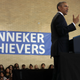 President Barack Obama speaks during an event at Benjamin Banneker Academic High School in Washington, D.C., on Oct. 17, 2016.
Alex Wong/Getty Images